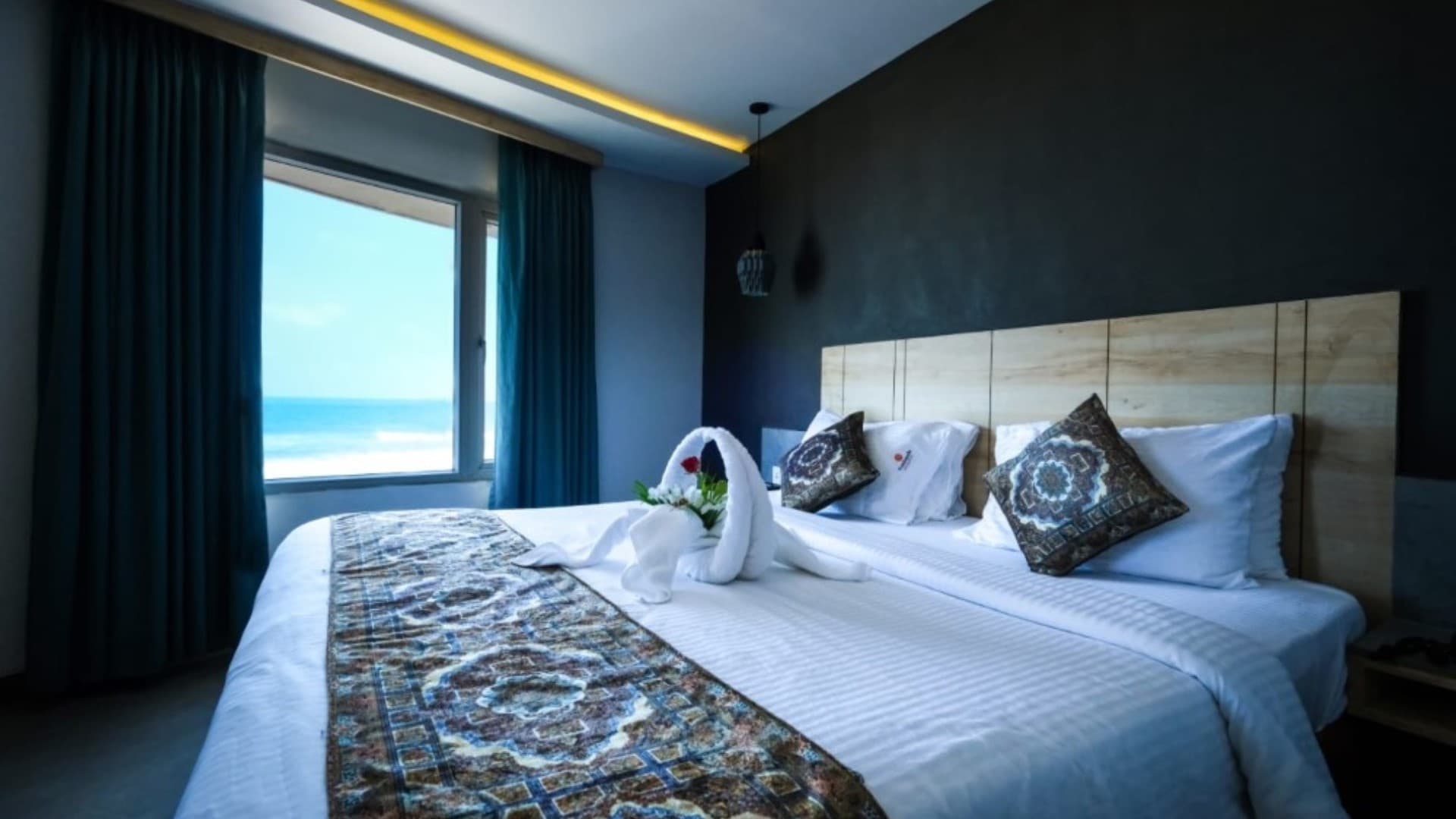 Hotel Prabhupada Superior Sea Facing Balcony View